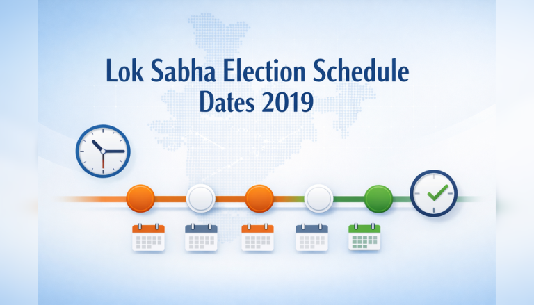 Lok Sabha Election Schedule Dates 2019