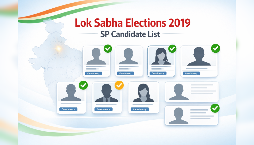 SP Candidate List for Lok Sabha Elections 2019