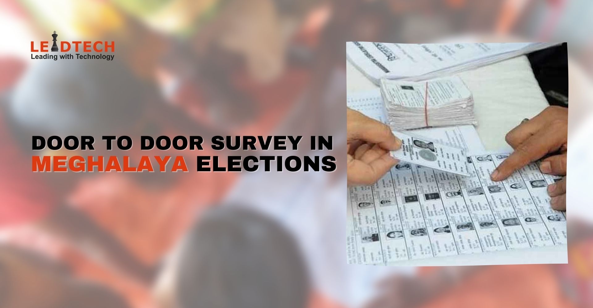 Door to Door Survey in Meghalaya Elections