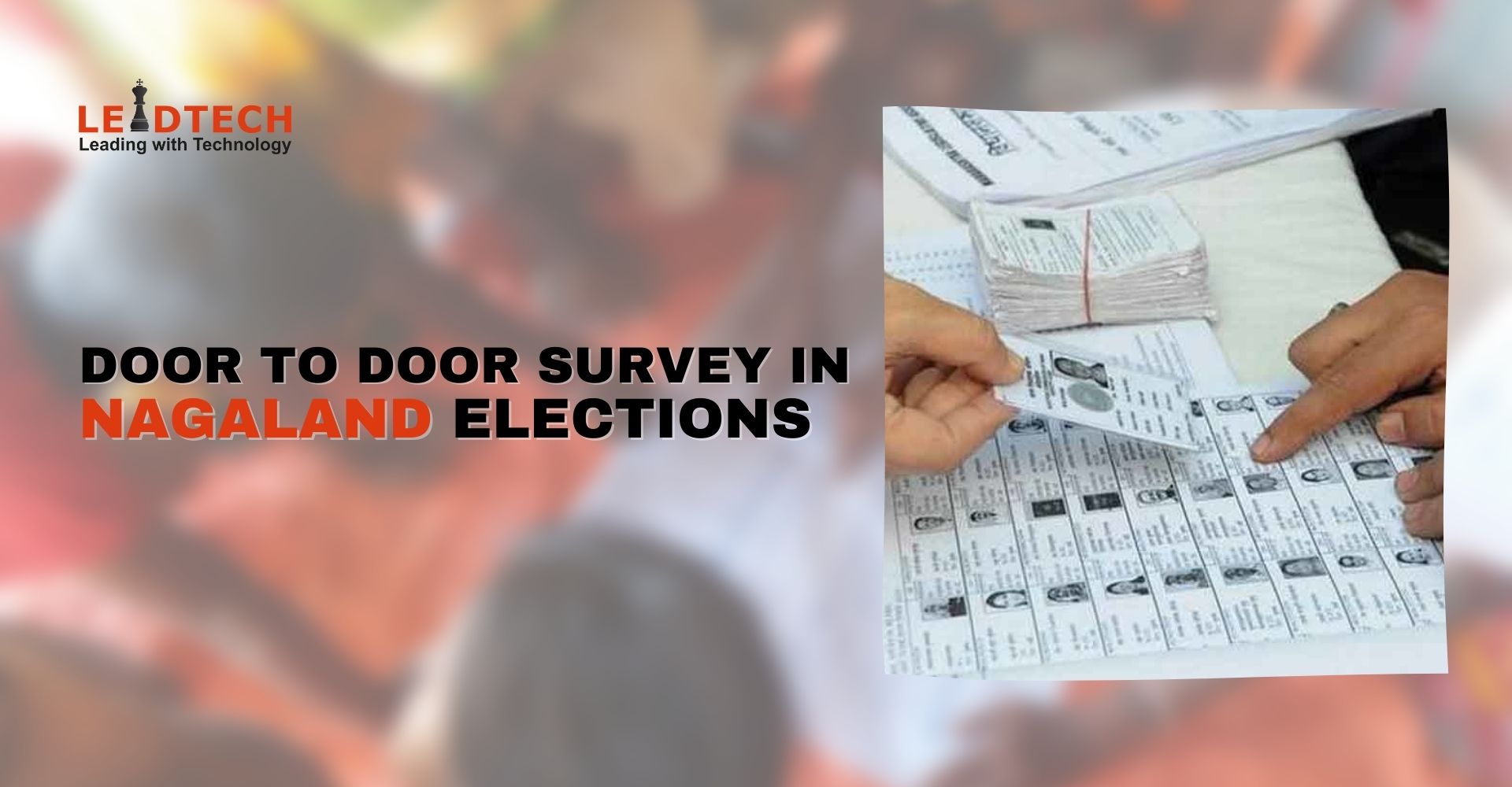 Door to Door Survey in Nagaland Elections