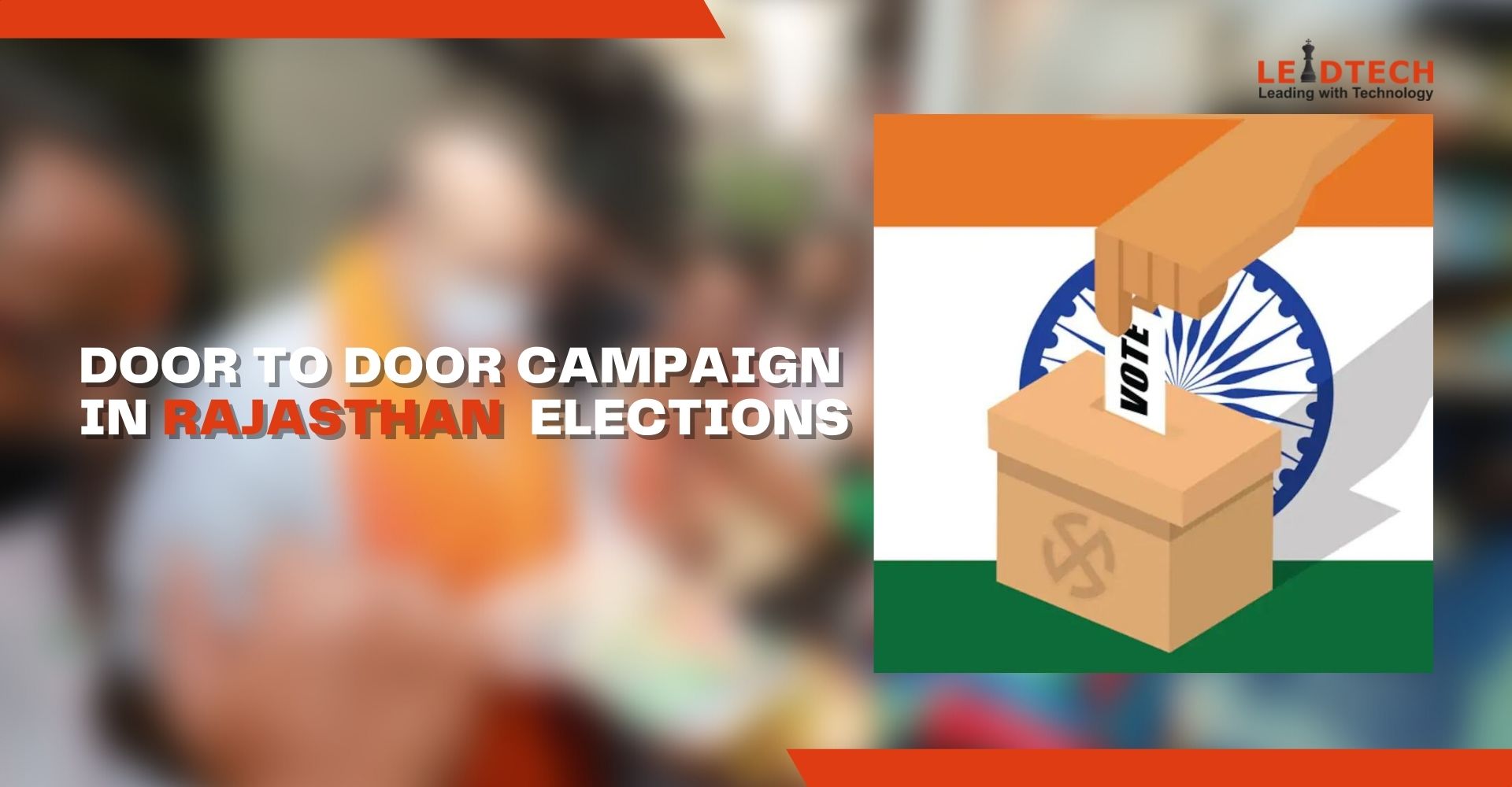 Door to Door Campaign in Rajasthan Elections