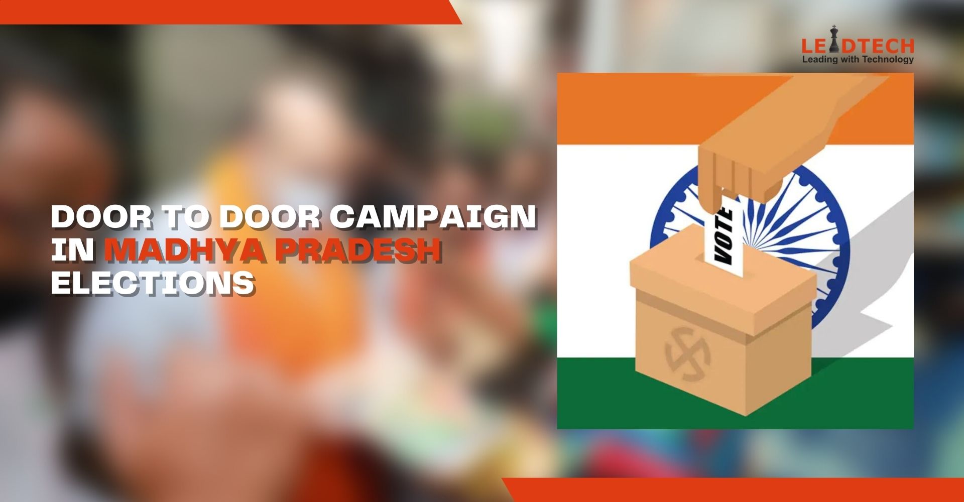 Door to Door Campaign in Madhya Pradesh Election