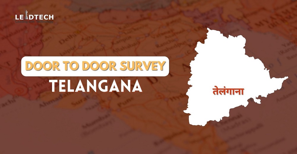 Door to Door Survey in Telangana Elections