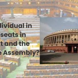 Can an individual in India hold seats in Parliament and the Legislative Assembly?