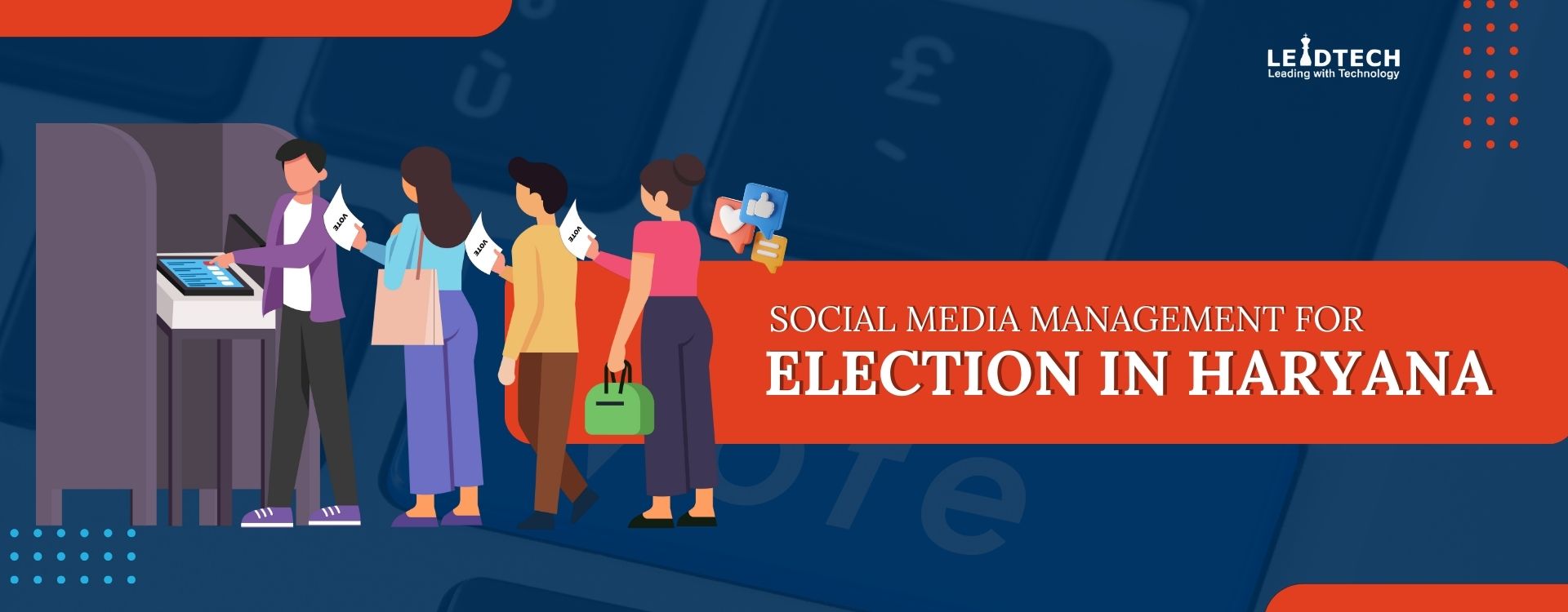 Social Media Management for Election in Haryana