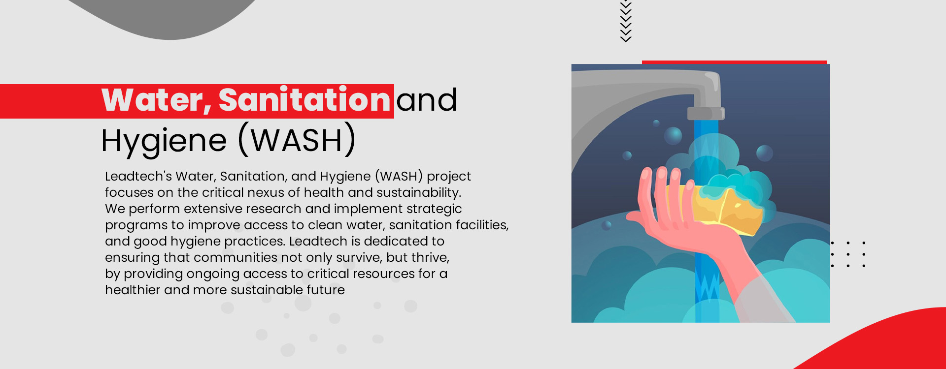 Water, Sanitation and Hygiene