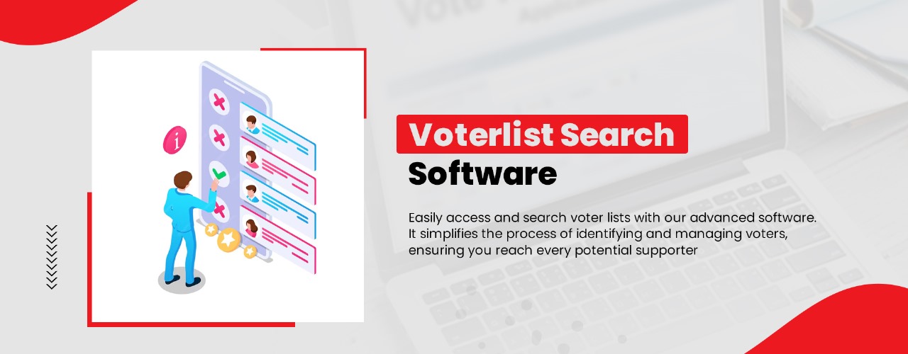 Voter search software