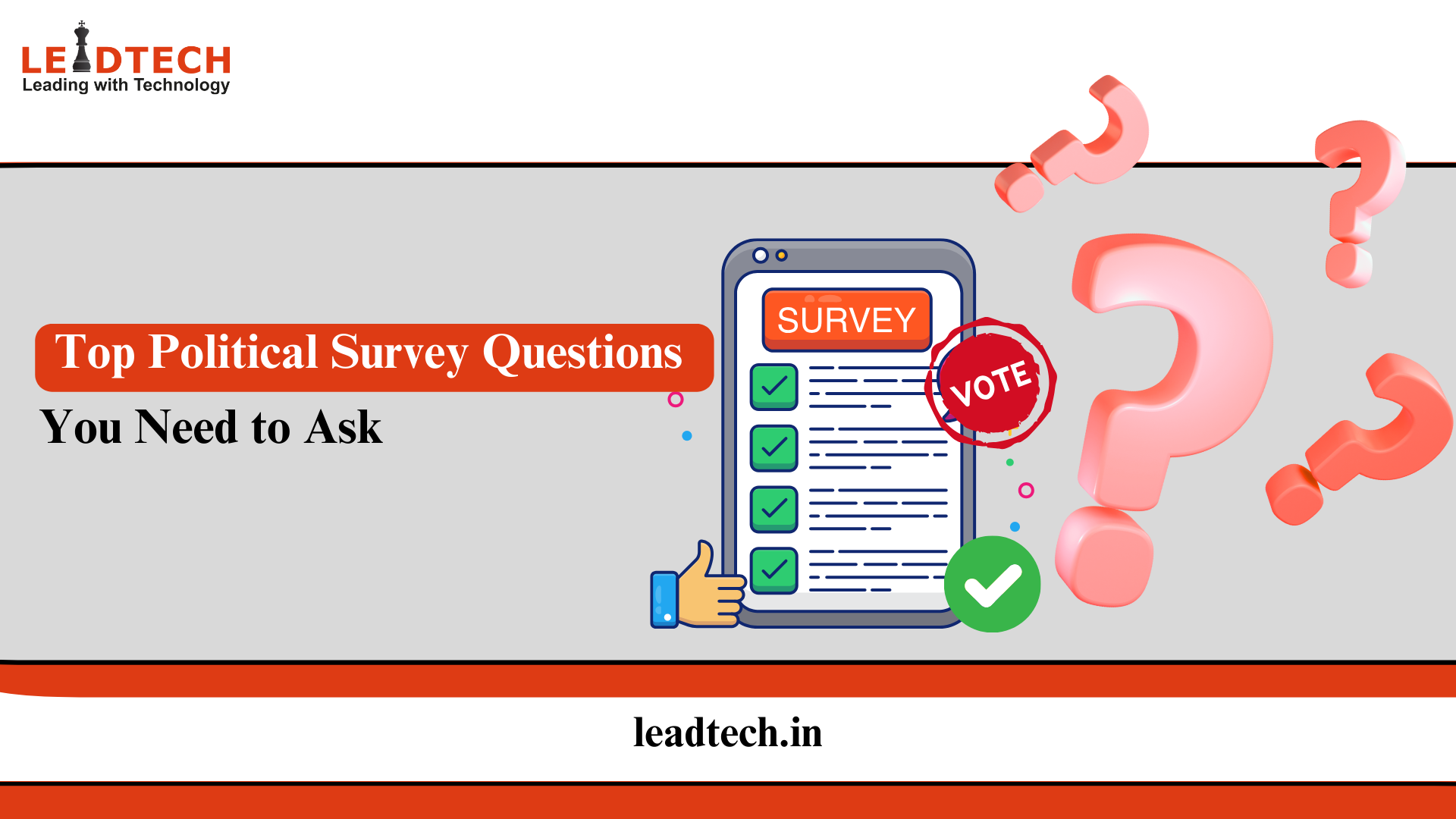  Top Political Survey Questions