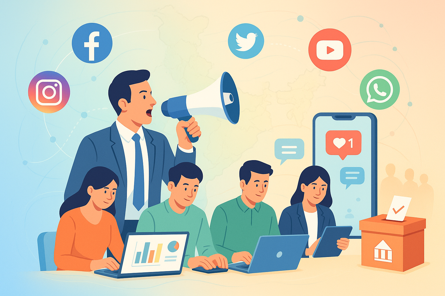 Social Media Election Campaign Management Company