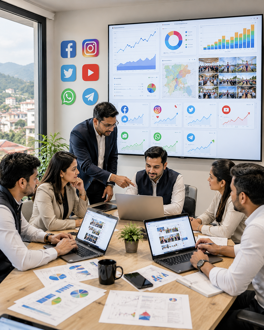 Social Media Election Management in Manipur