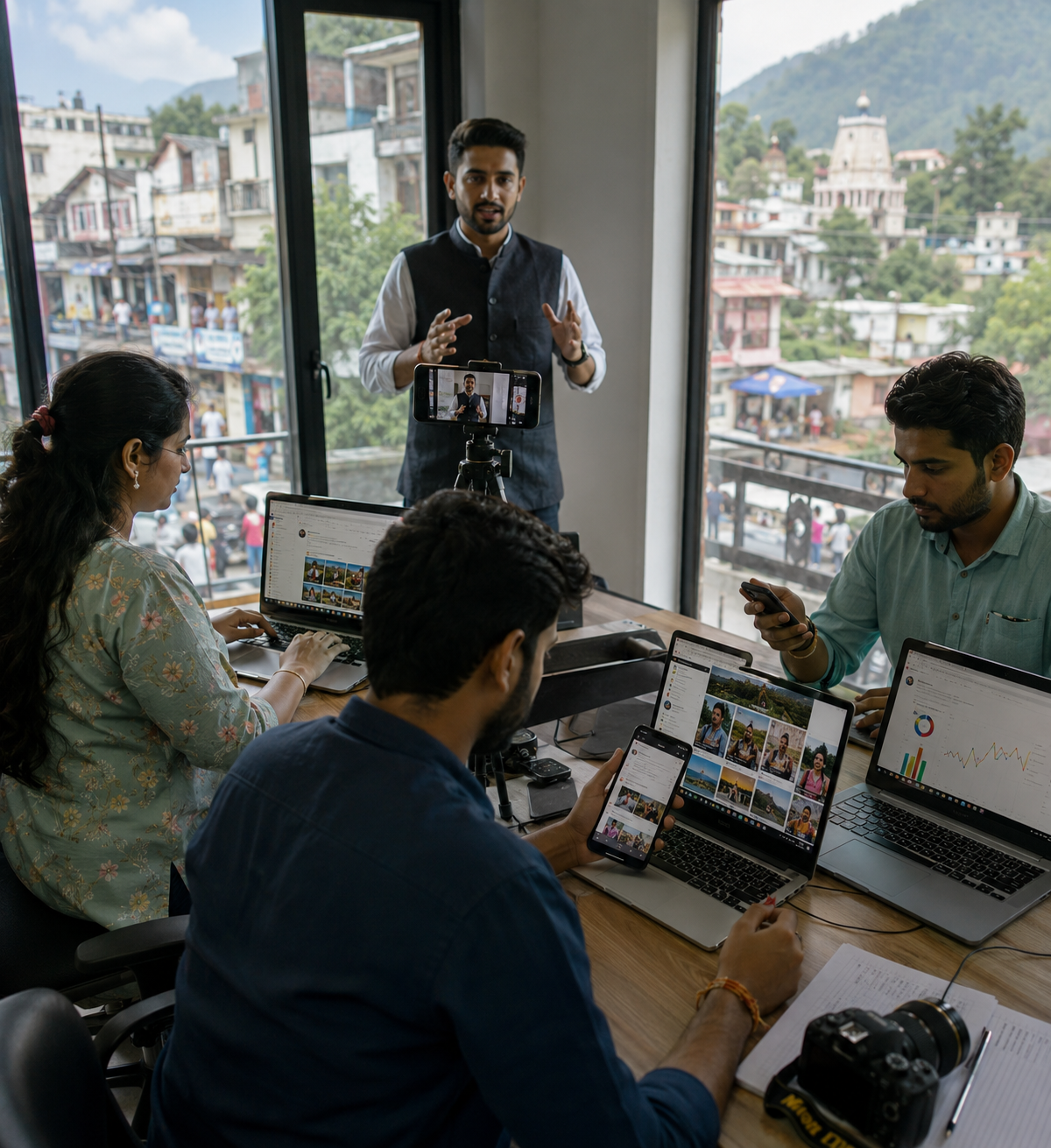 Social Media Election Management in Uttarakhand